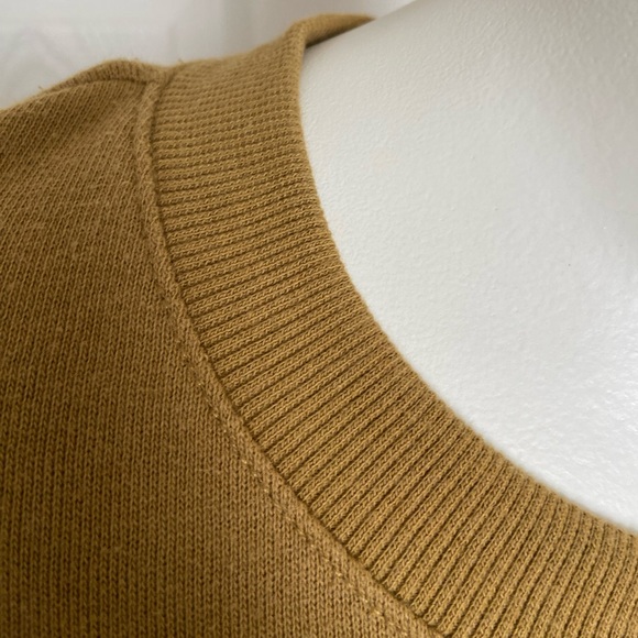 Who What Wear Green/Yellow Ruffle Sweatshirt Size Large - Picture 5 of 10